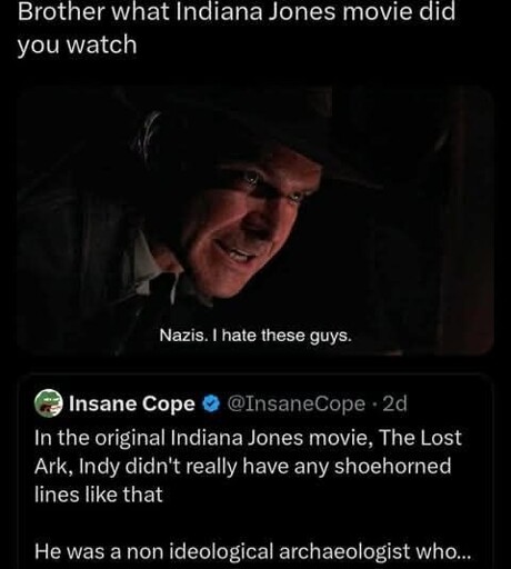 Apolitical Indy rule
